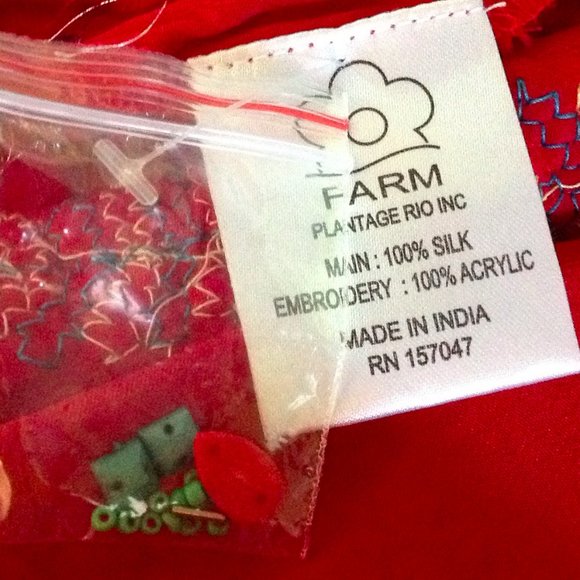 FARM Rio Embroidered Silk One Shoulder Mini Dress - Picture 10 of 11